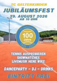 Inserat: Jubiläumsfest
