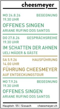Inserat: Offenes Singen