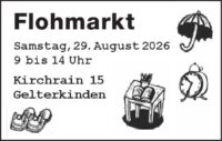 Inserat: Flohmarkt