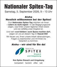 Inserat: Nationaler Spitex-Tag