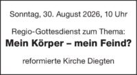 Inserat: Regio-Gottesdienst