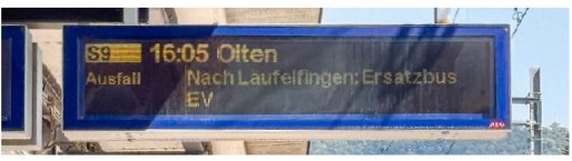 Am Mittwochnachmittag fiel die S9 erneut aus.