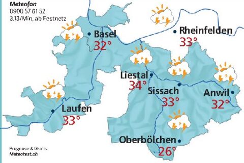 Bild zum Beitrag: Wetter im Oberbaselbiet