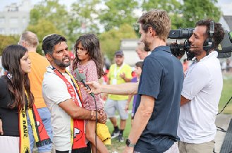 Gefragter FC-Liestal-Trainer: Sohail Bamassy analysiert das Cup-Spiel im SRF-Interview.