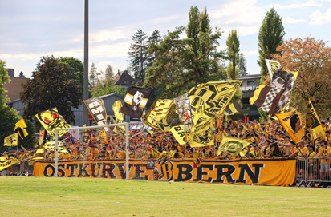 Eindrückliche Kulisse: Die Young Boys konnten auf die Unterstützung von rund 900 Fans zählen.