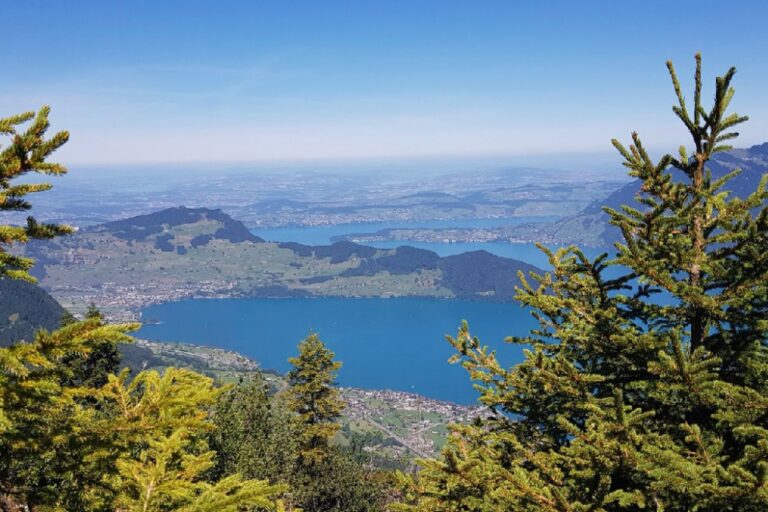 Diese fantastische Aussicht genoss Anna Krattiger aus Oberdorf auf dem Stollen, einem Aussichtspunkt auf der Klewenalp im Kanton Nidwalden.